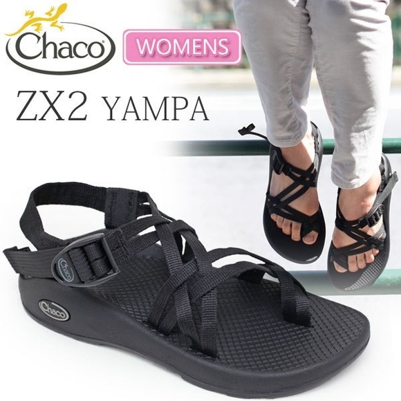 Black Womens Zx2 Yampa Sandal By Chaco 